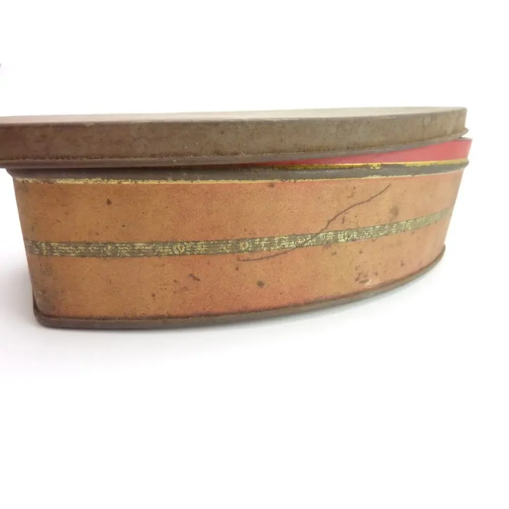 Antique Devoine Mavis Chocolate Tin Circa 1920's